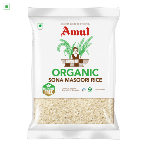 Amul ORGANIC SONA MASOORI RICE 1 kg