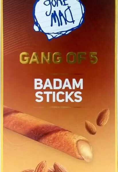 Gone Mad Badam Sticks Wafer Rolls  (100 g)