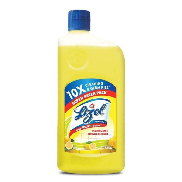 Lizol Disinfectant Floor Cleaner (Citrus), 200 ML