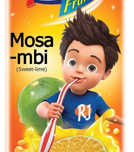 24x Real Fruit Juice Mosambi, 180 ml each - Pack of 24