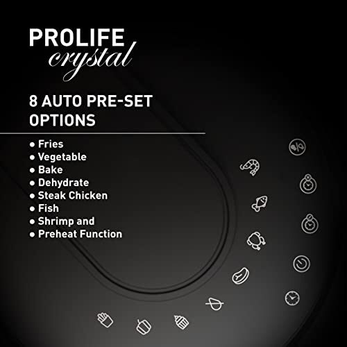 Havells Air Fryer Prolife Crystal | See-Through Window | 85% Less Oil | 5L Pan | 8 Presets Menu | Auto Restart | Touch Screen | Digital Display |Dehydrator Mode | 1500 Watt & 2 Year Warranty, 5 Liter - Image 7