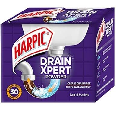Harpic Drain Xpert Drain Cleaning Powder (50g) PACK 14