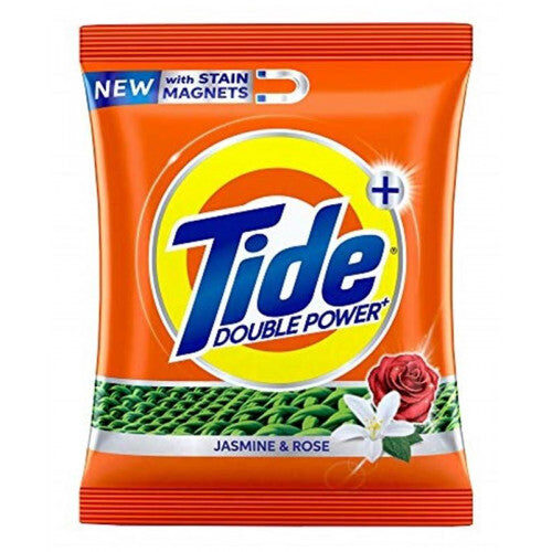 Tide Double Power Jasmine And Rose Detergent Powder, 500G