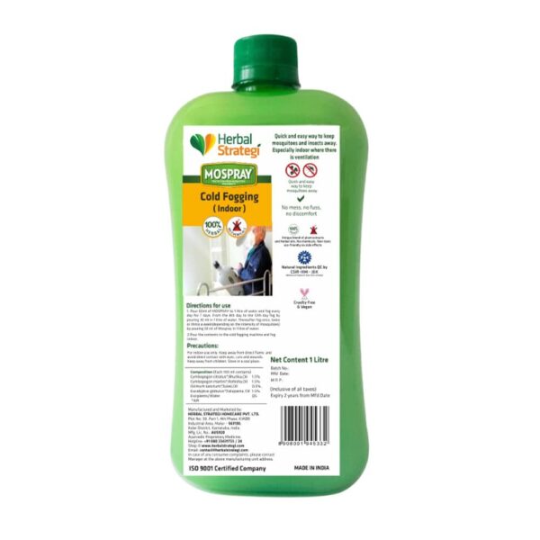 Herbal Strategi Mospray, Cold Fogging Solution, 1L
