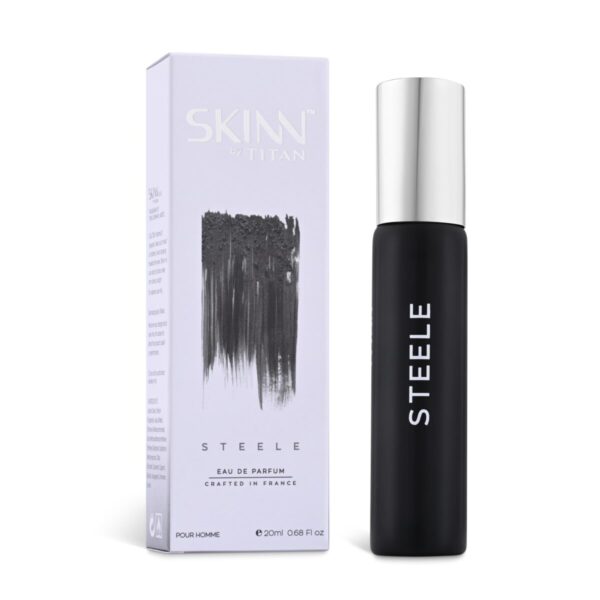 Skinn By Titan Steele Perfume for Men, 20ml