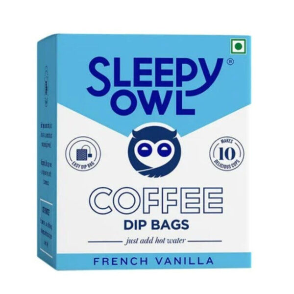 Sleepy Owl French Vanilla Hot Brew Coffee - 10N